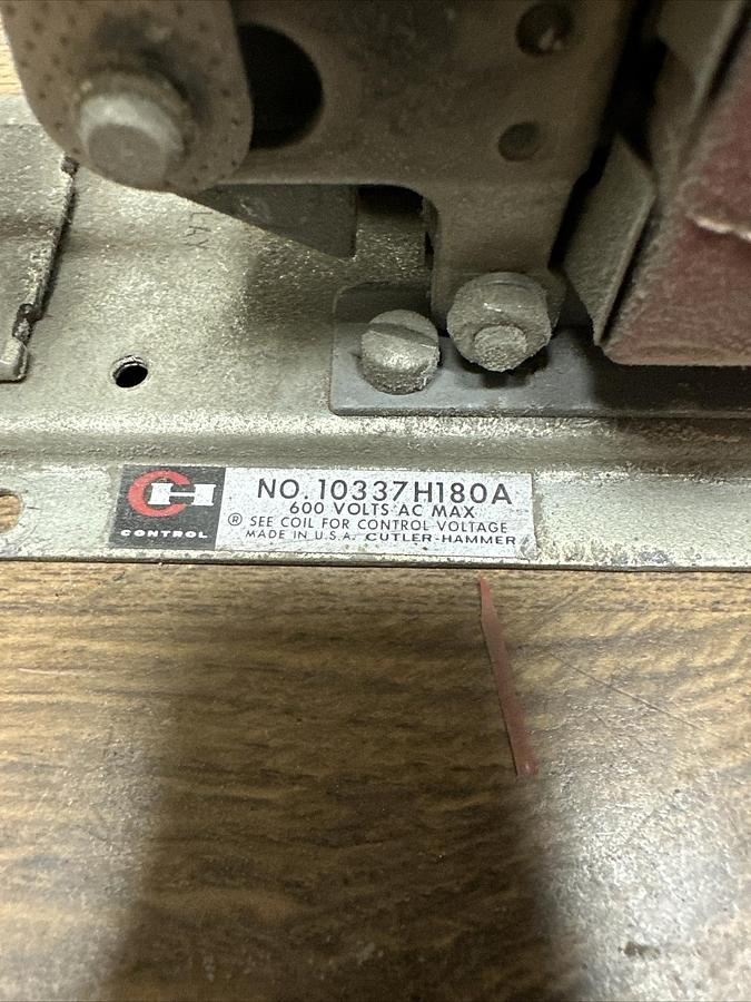 Used Cutler Hammer,10337H180A,Overload Protection Relay