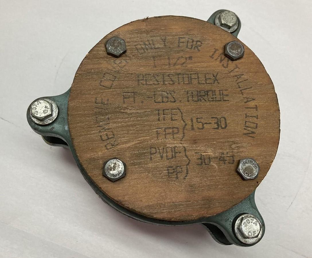 Used Crane Resistoflex,1 1/2 Inch,Convoluted Connection Joint 15-30 30-45