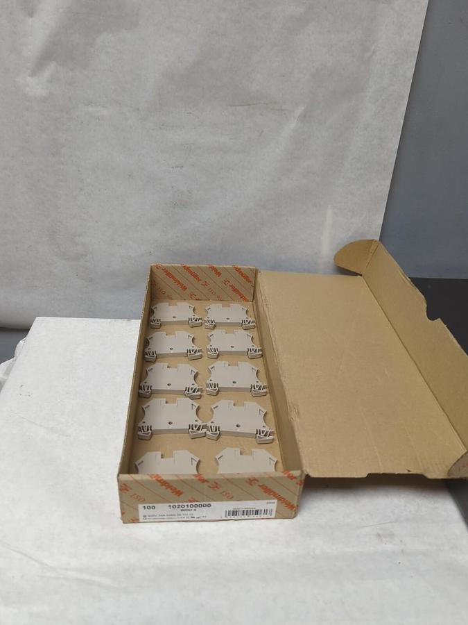 WEIDMULLER,1020100000,TERM BLOCK 600V 35A AWG 26 TO 10 WDU4 LOT OF 10 NOS