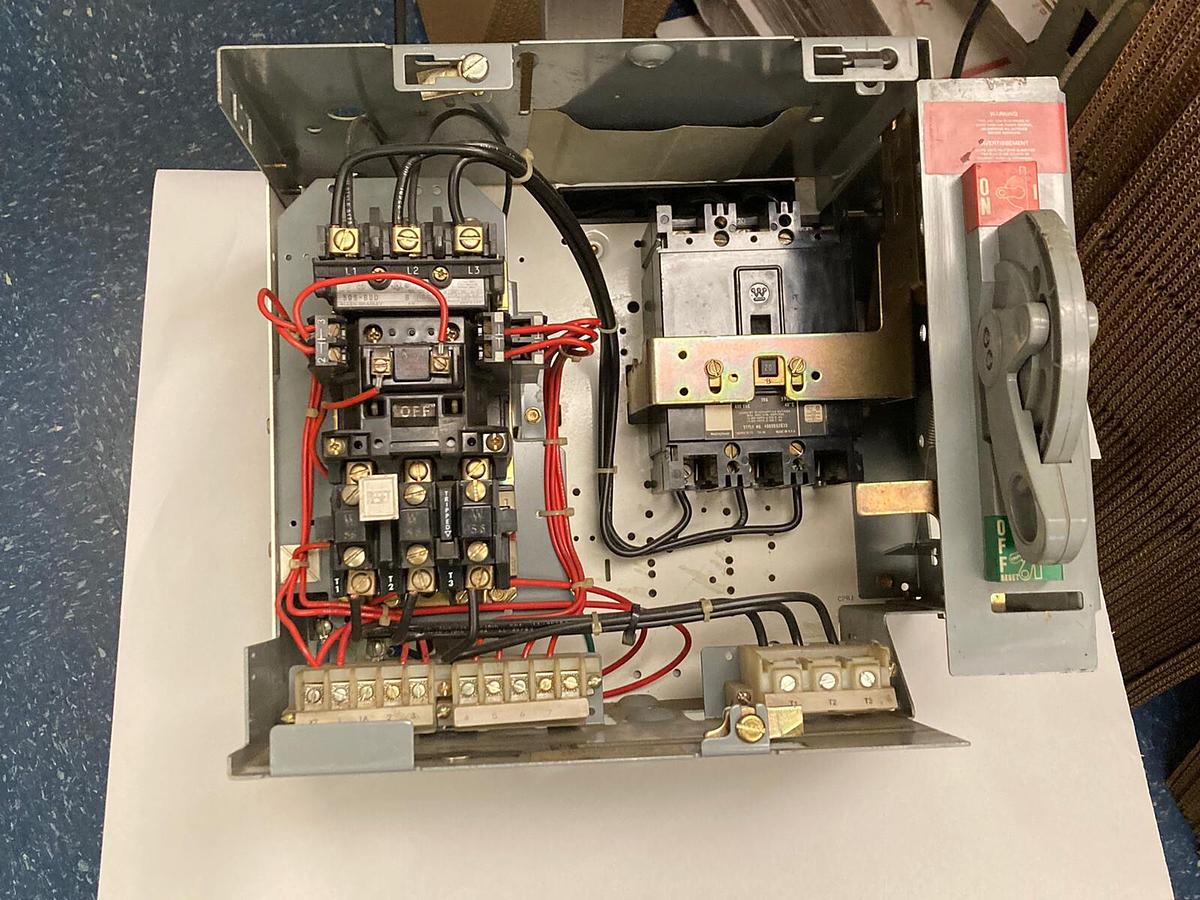 Used Allen Bradley,2113B,Size 1 MCC 12 INCH Starter Bucket 27 Amp