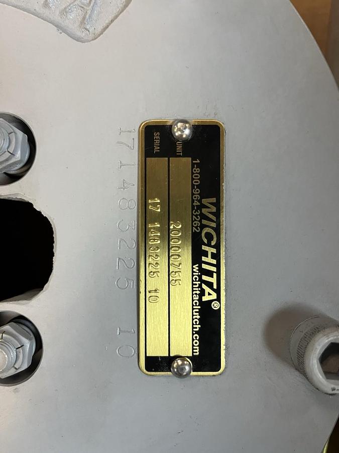 WICHITA,20000755,LOW INERTIA AIR DISC CLUTCH