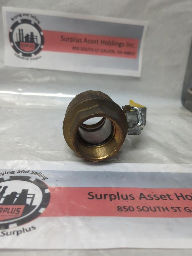 Used FNW,PN25W-M0P5,BALL VALVE 1-1/2 INCH DN40 150WSP 600WOG PRE-OWNED