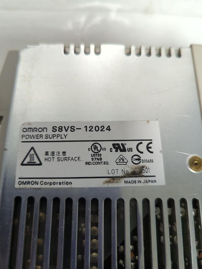 Used OMRON,S8VS-12024,SWITCHING POWER SUPPLY PRE-OWNED