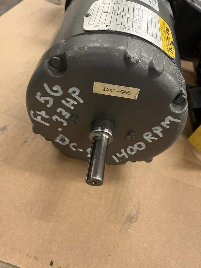 Used BALDOR,35P316Z511,DC MOTOR 1/3HP CP3516D 1400RPM 250VDC FR 56