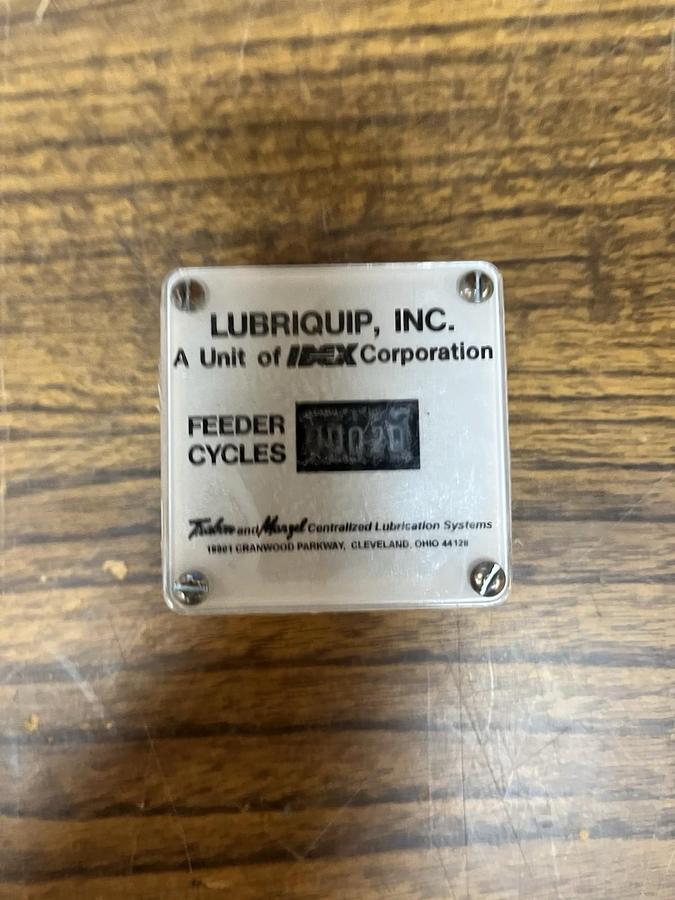 Used LUIBRIQUIP,562444-01-808,FEEDER CYCLES VALVE