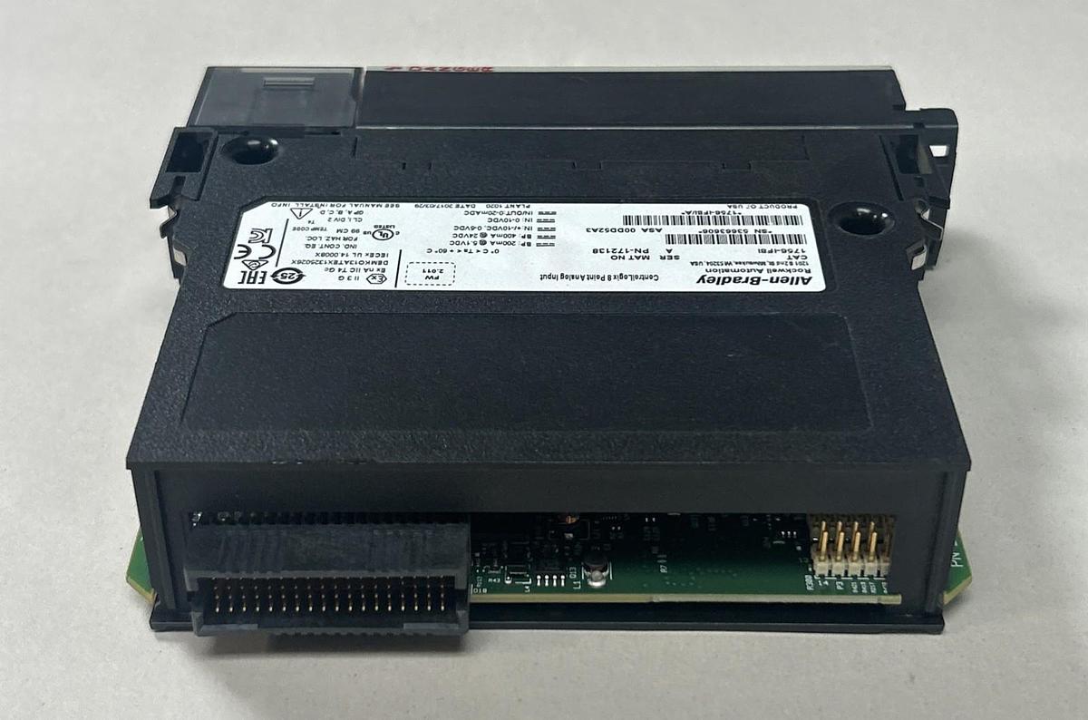 Used ALLEN BRADLEY,1756-IF8I,SER A CONTROLLOGIX 8 POINT ANALOG INPUT MODULE