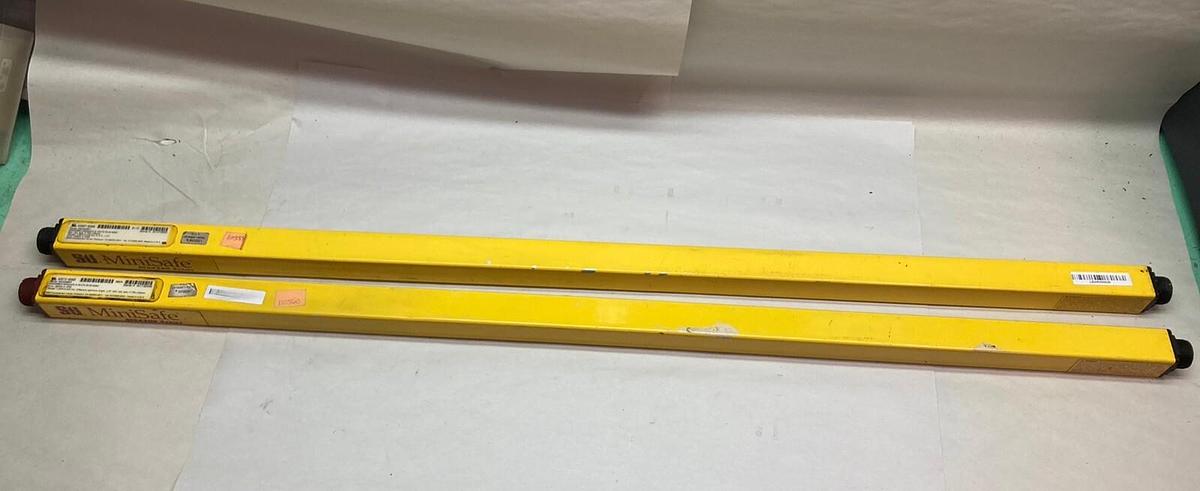 Used STI,MS4336BR Receiver/MS4336BX Emitter, Safety Light Curtain