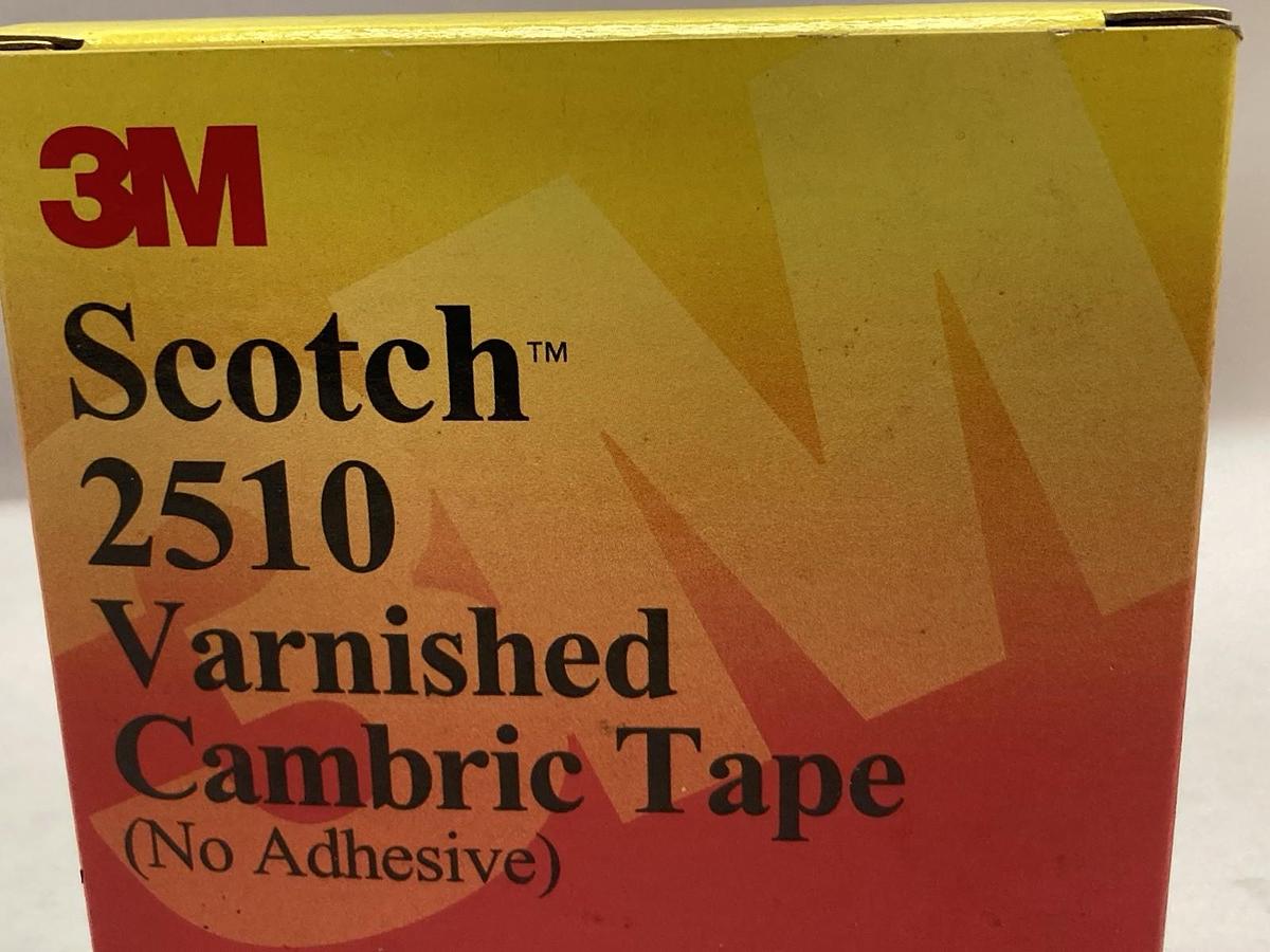 3M,2510,Scotch Varnished Cambric Tape 3/4 in x 60 ft