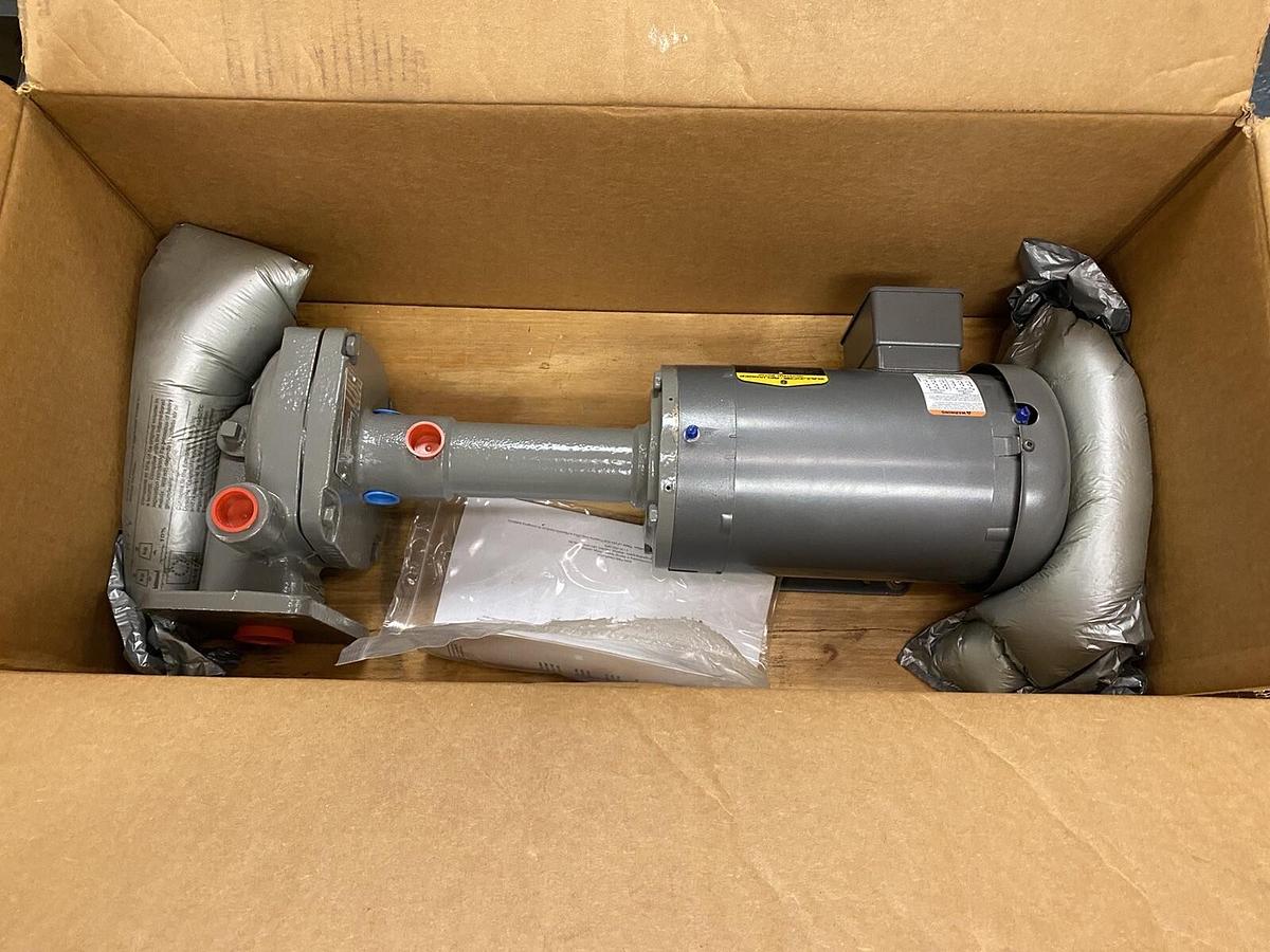 Used FLOWSERVE,VSMP-2000-56FR,VERTICAL IMMERSION PUMP 1.25X0.75-6 2HP 3450RPM