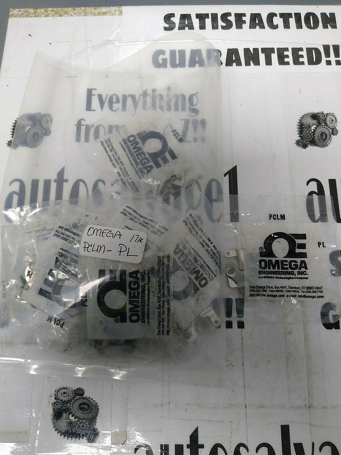 Used Omega,PCLM-PL,Cable Clamp Kit Lot of 17 NOS