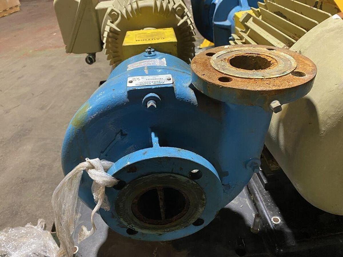 Used PACO,11-25957-E46L04,END SUCTION 2.5" CENTRIFUGAL PUMP 25HP GE MOTOR