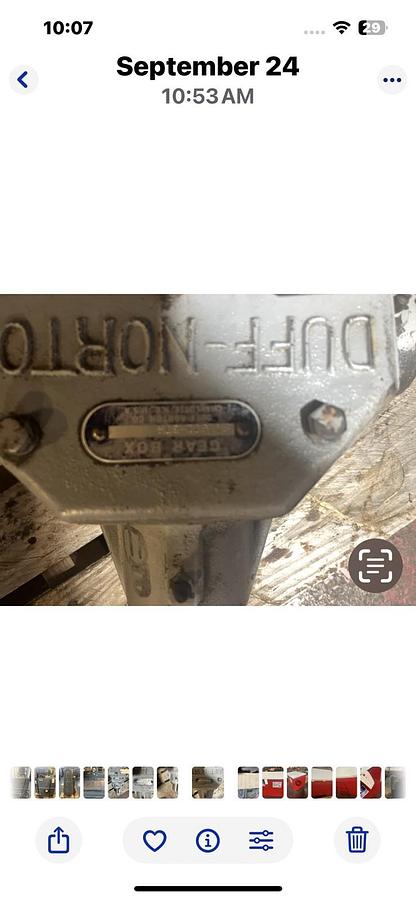 Used Duff-Norton,SK1671M37R,Mitre Gear Box Ratio 1:1