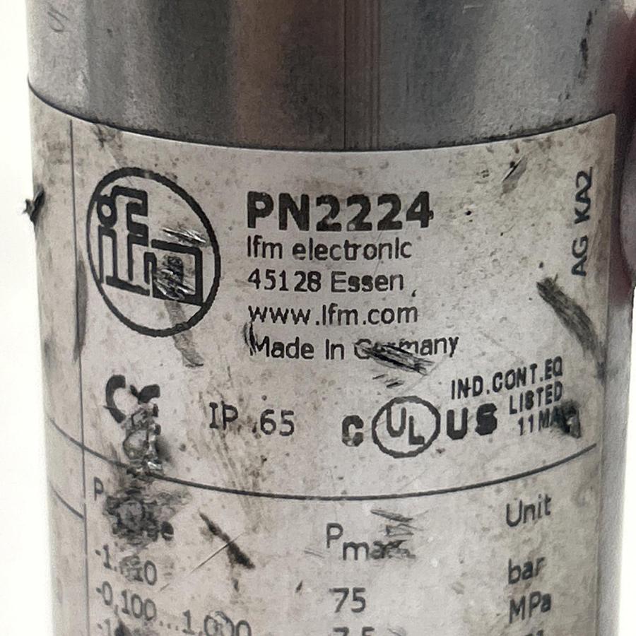 Used IFM,PN2224,PRESSURE SENSOR