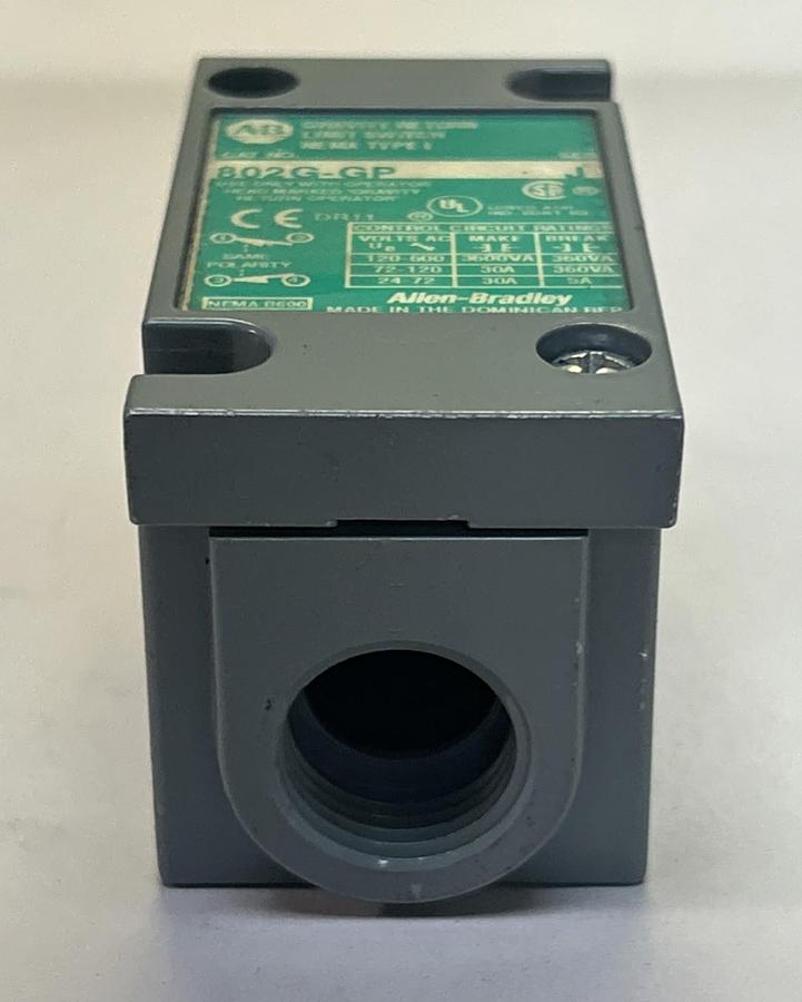 Used ALLEN BRADLEY,802G-GP,GRAVITY RETURN LIMIT SWITCH