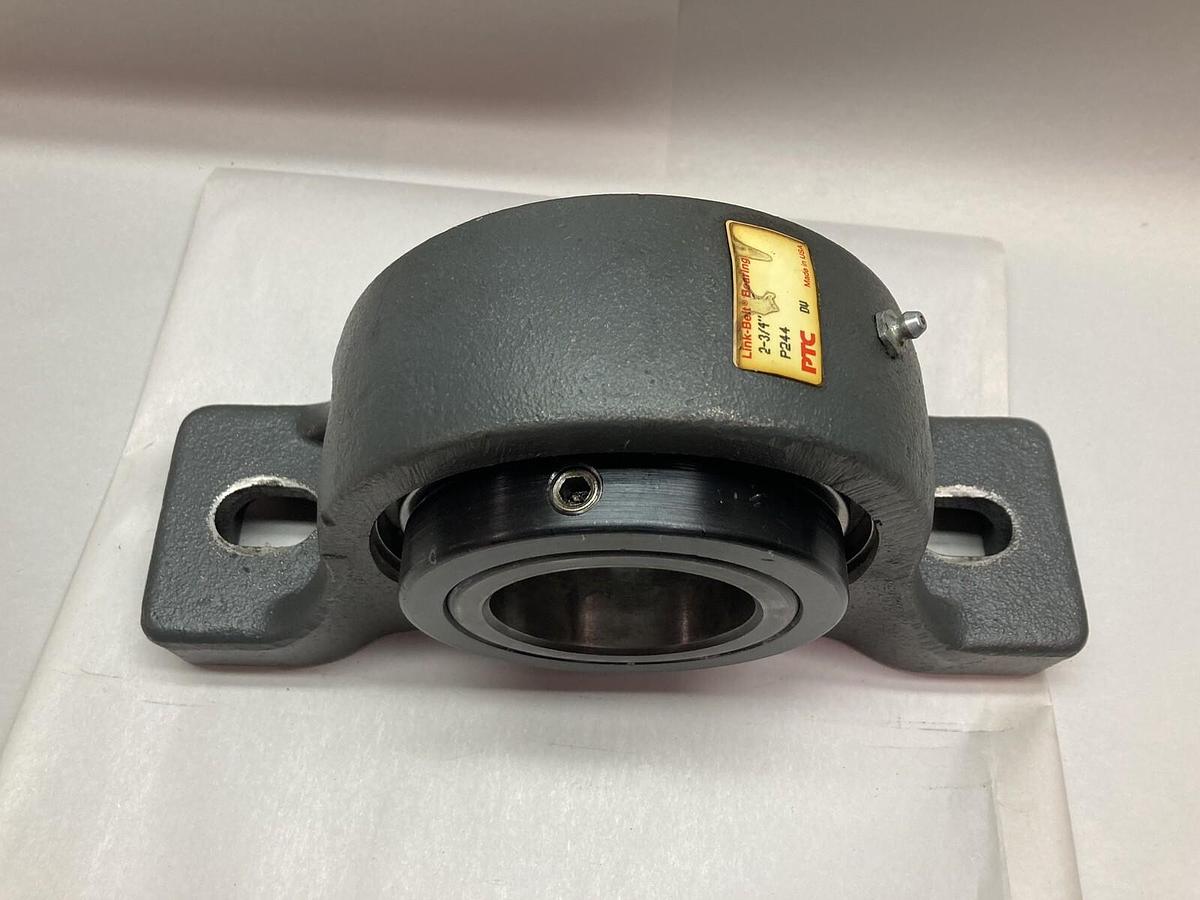 Used Link-Belt,P244 2-3/4 Inch,Pillow Block Bearing