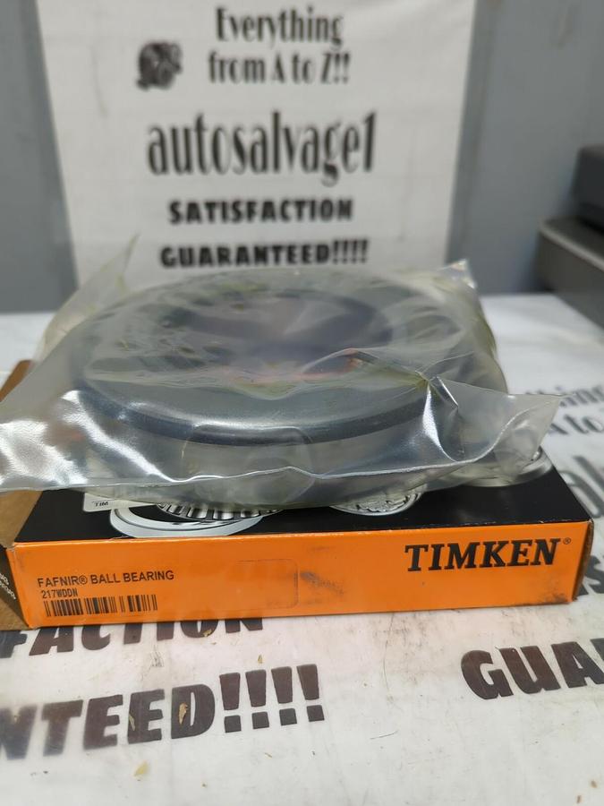 TIMKEN,217WDDN,RADIAL BALL BEARING DOUBLE SEALED 85MM BORE NOS