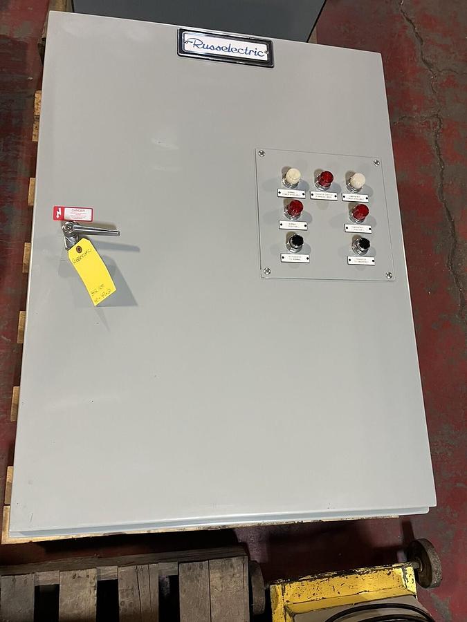 Used RUSSELECTRIC,RMTD-1002BE,TRANSFER SWITCH 100A 480V
