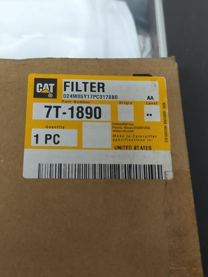 CATERPILLAR,7T-1890,CAB AIR FILTER SEALED BOX