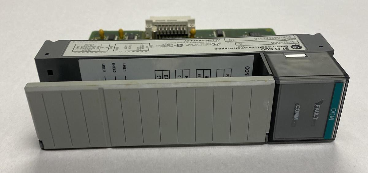 Used ALLEN BRADLEY,1747-DCM,SER A DIRECT COMMUNICATION MODULE
