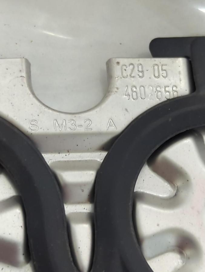 ALFA,S M3-2 A,HEAT EXCHANGE PLATE 17 INCH L X 5 INCH W WITH GASKET NOS