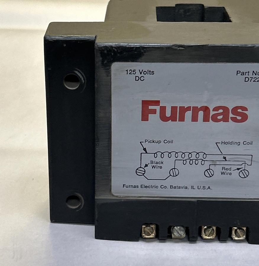 Used FURNAS,D72274,MAGNETIC COIL 125VDC