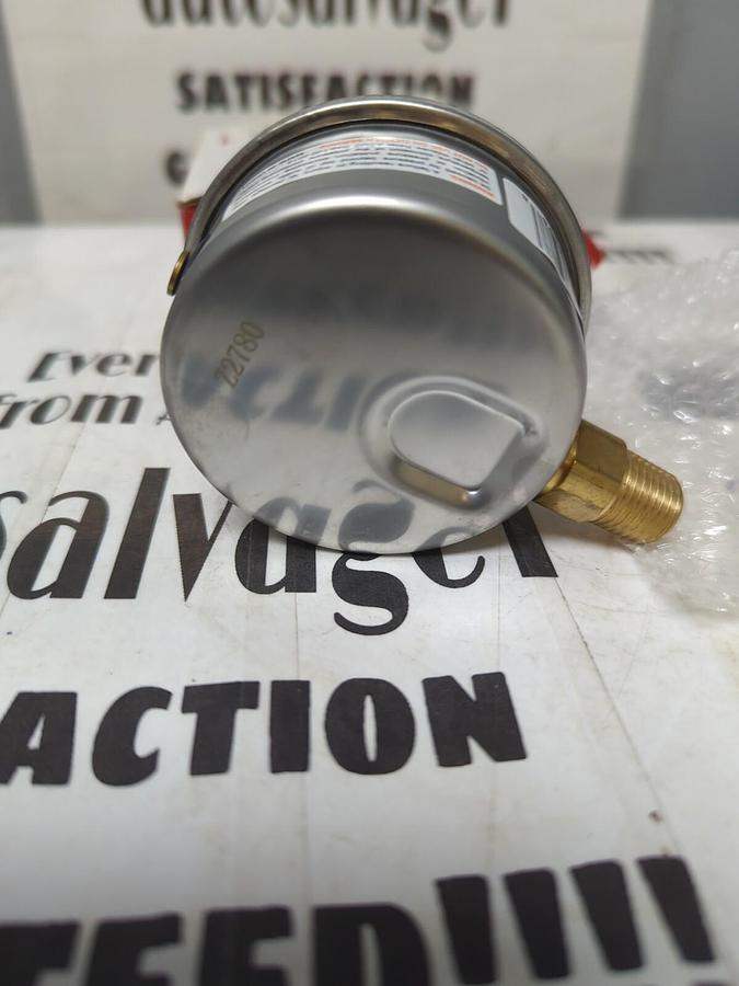 WINTERS,PFQ806R1,GAUGE 2-1/2 INCH FACE SS CASE 0-200 PSI  1/4 INCH NPT NOS