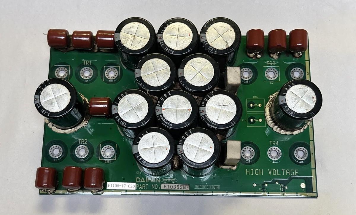 Used DAIHEN OTC,P10352M,DP400 WELDER CIRCUIT BOARD