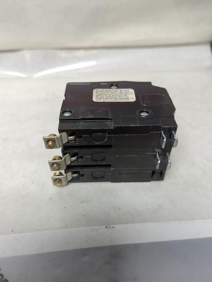 Used SQUARE D,QOB60,CIRCUIT BREAKER 60 AMP 3-POLE PRE-OWNED