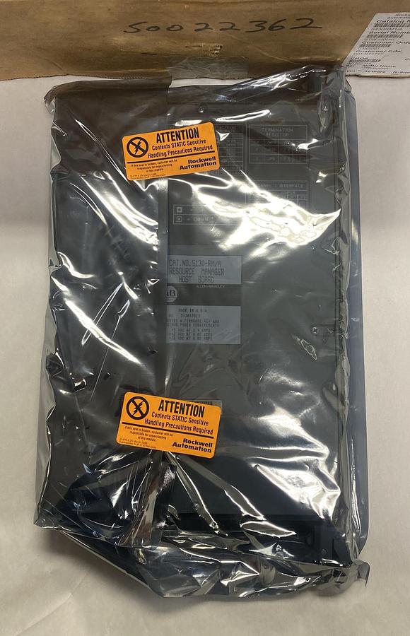 Used ALLEN BRADLEY,5130-RM1,SER A RESOURCE MANAGER DAUGHTER BOARD REFURBISHED SEALED