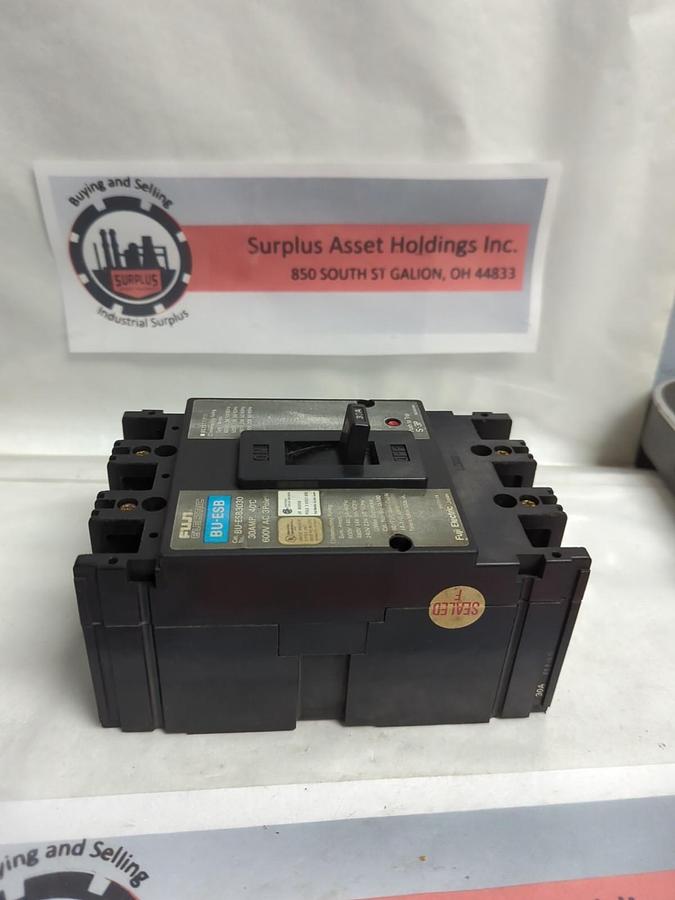 Used FUJI,ESB3030,CIRCUIT BREAKER 30 AMP 3-POLE PRE-OWNED