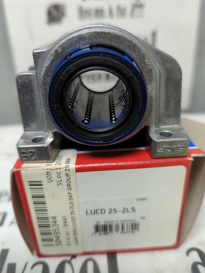 SKF,LUCD 25-2LS,LINEAR BALL BEARING UNIT NOS