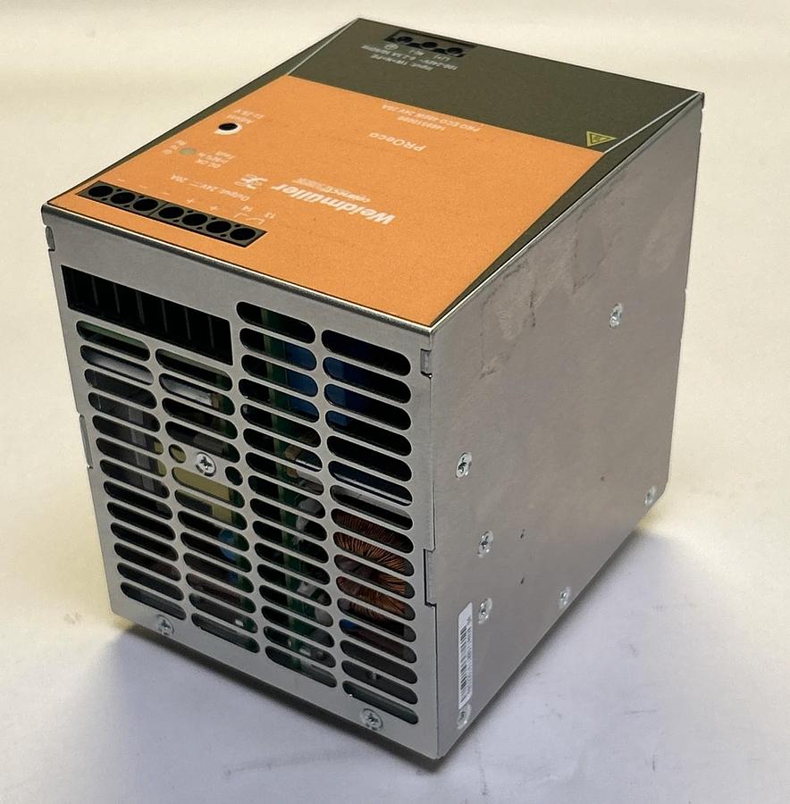 Used WEIDMULLER,1469510000,DIN RAIL POWER SUPPLY 480W 25V 20A