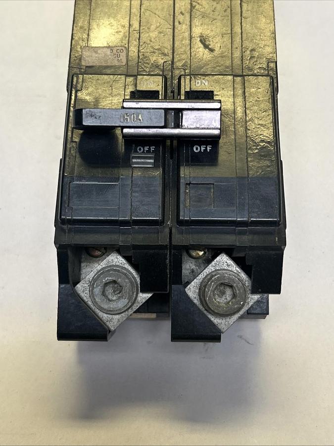Used SQUARE D,QIA2150,CIRCUIT BREAKER 150A 120/240V 2P