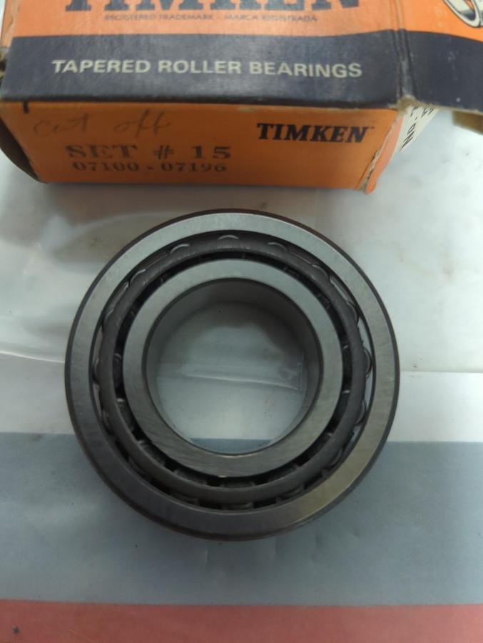 TIMKEN,SET #15,ROLLER BALL BEARING LOT OF 2 NOS