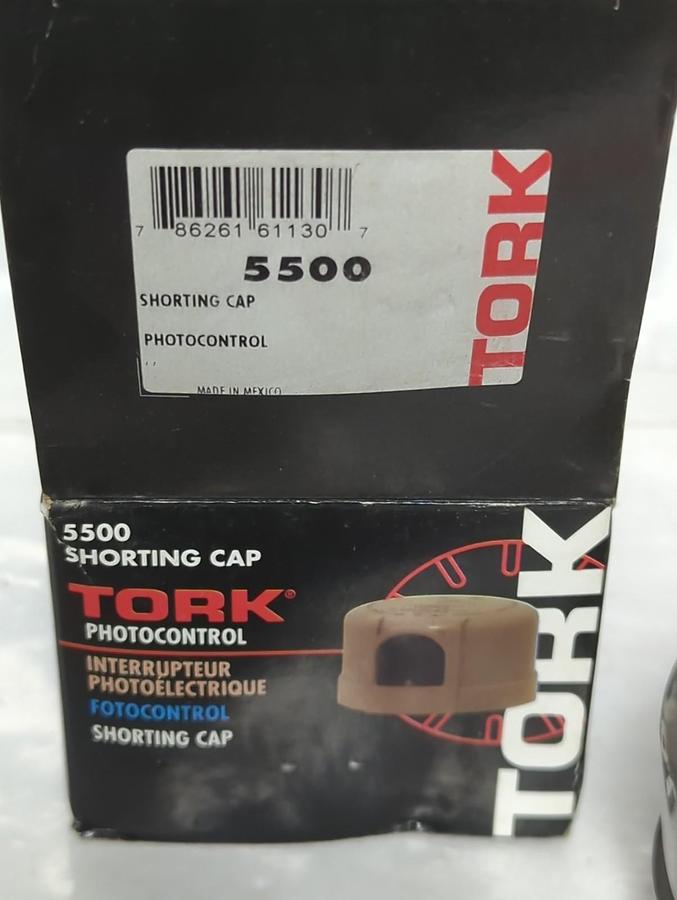 TORK,5500,SHORTING CAP PHOTOCONTROL NOS