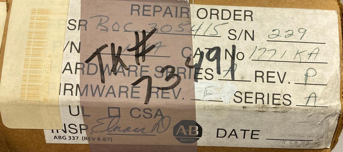 Used Allen-Bradley,1771-KA,Communication Adapter Module Refurbished