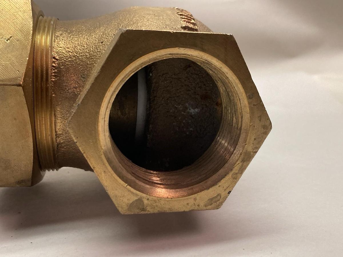 Lunkenheimer,FIG 123,Brass 2 Inch Gate Valve