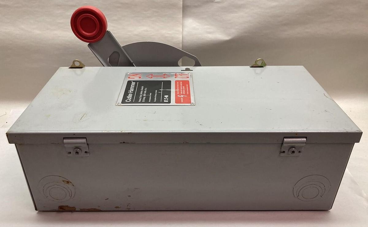 Used Cutler-Hammer,DH361NGK,Heavy Duty Safety Switch 30A 600V