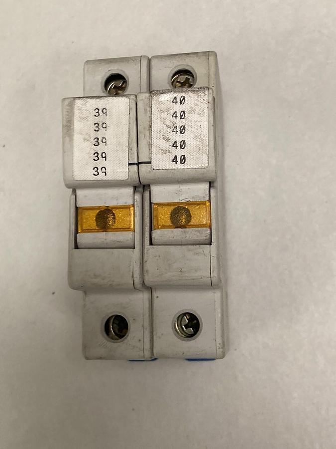 Used Allen Bradley,1492-FB2C30-L,Class CC Fuse Holder
