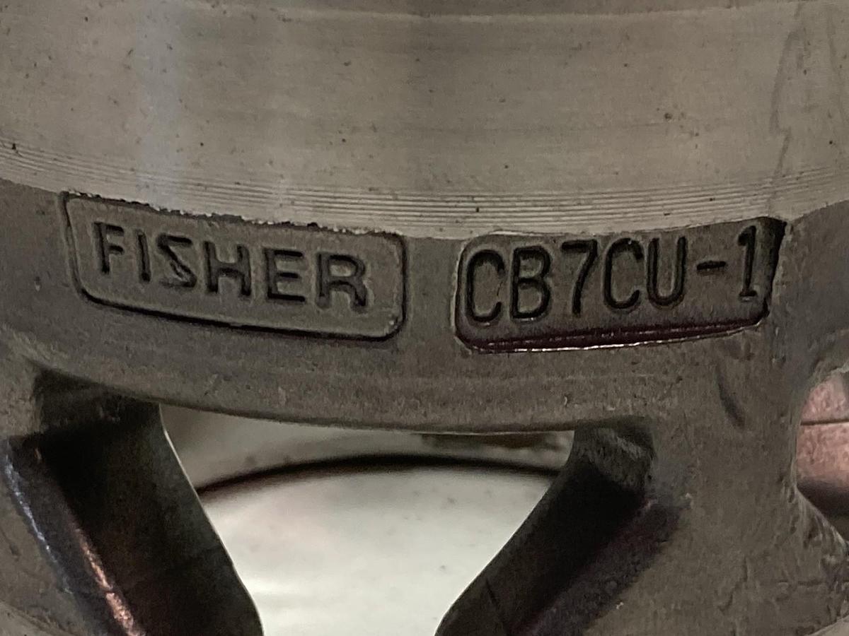 Used Fisher,CB7CU-1,Cage Valve