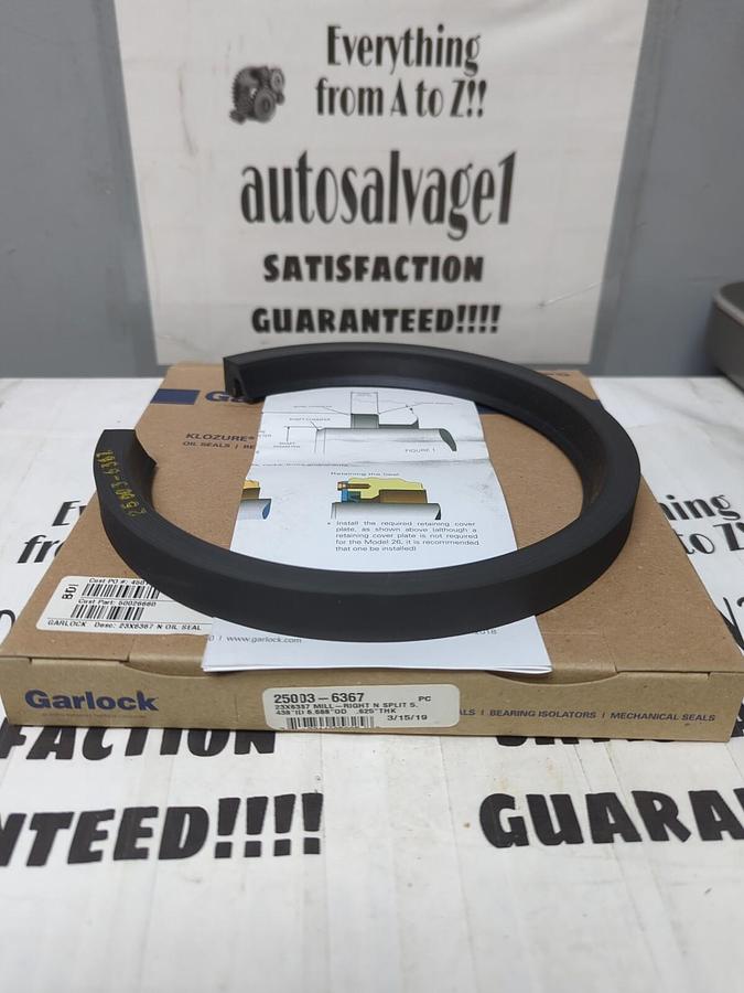GARLOCK KLOZURE,25003-6367,OIL SEAL 23X6357  NOS
