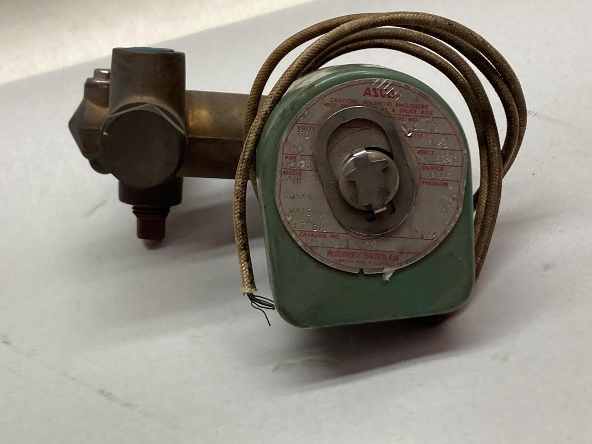 Used Asco,8300C9U,Solenoid Valve