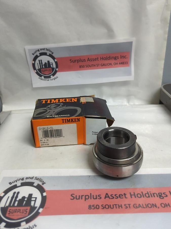 TIMKEN,G1108KLLB+COL,INSERT BEARING PLUS COLLAR NOS