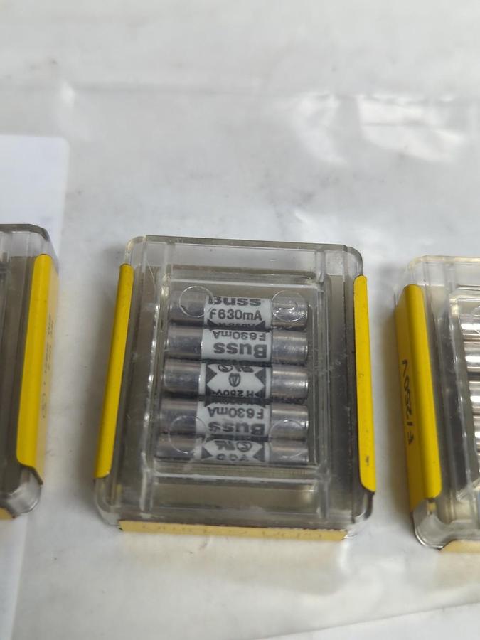 COOPER BUSSMANN,GDA 630mA,FUSE LOT OF 15 PCS NOS