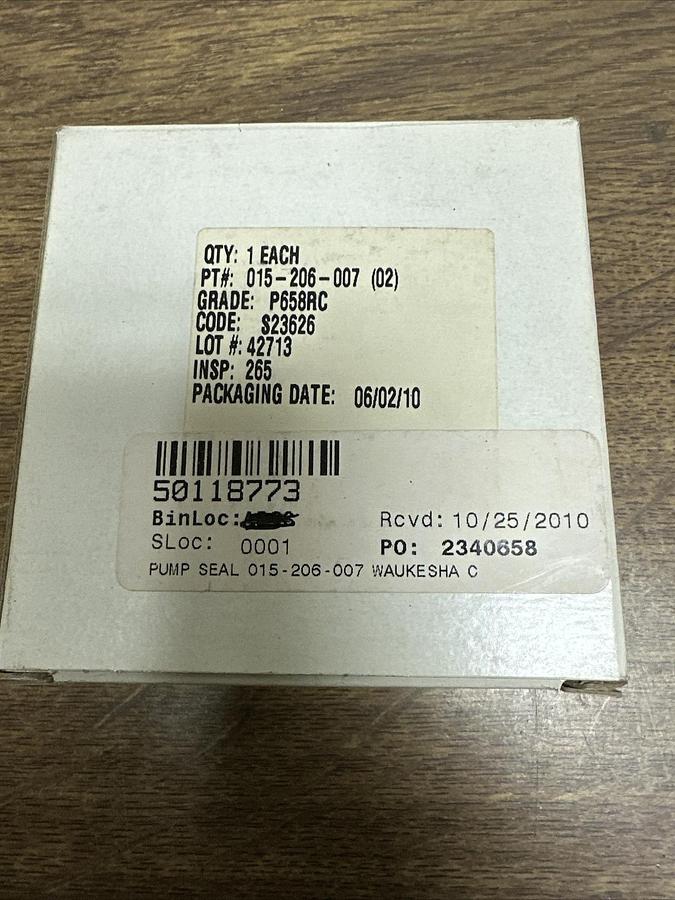 SPX,015-206-007,Pump Seal