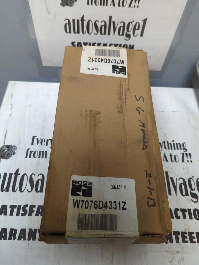 ROSS CONTROLS,W707604331Z,PNEUMATIC VALVE SEALED NOS
