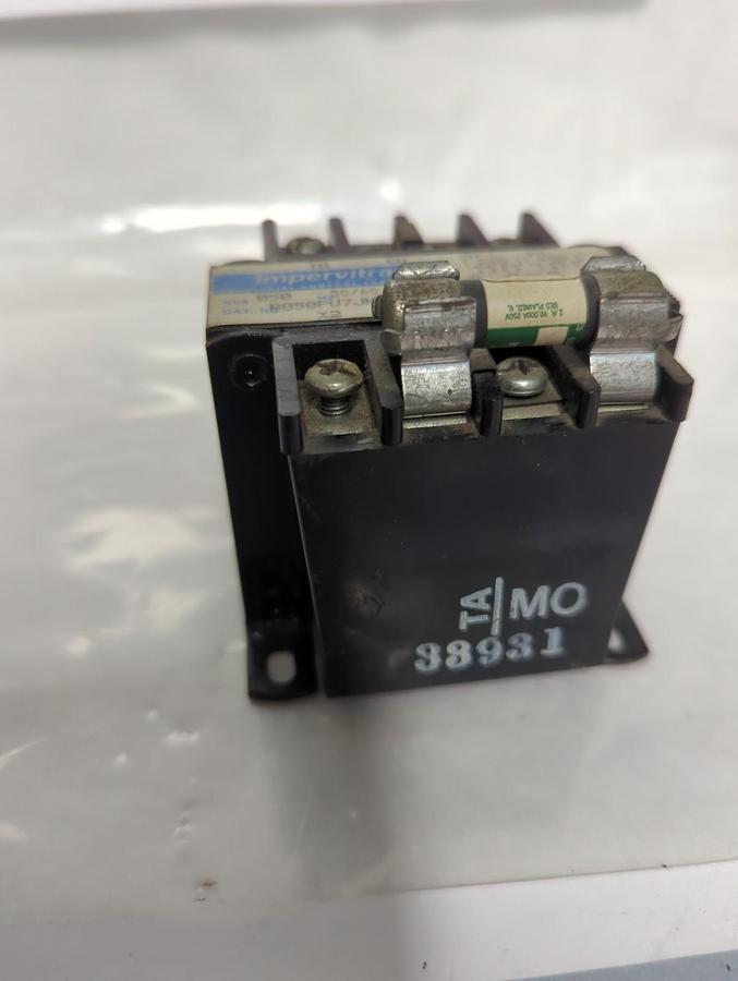 Used IMPERVITRAN,B050PU7JK,INDUSTRIAL CONTROL TRANSFORMER KVA 050 50/60HZ PRE-OWNED