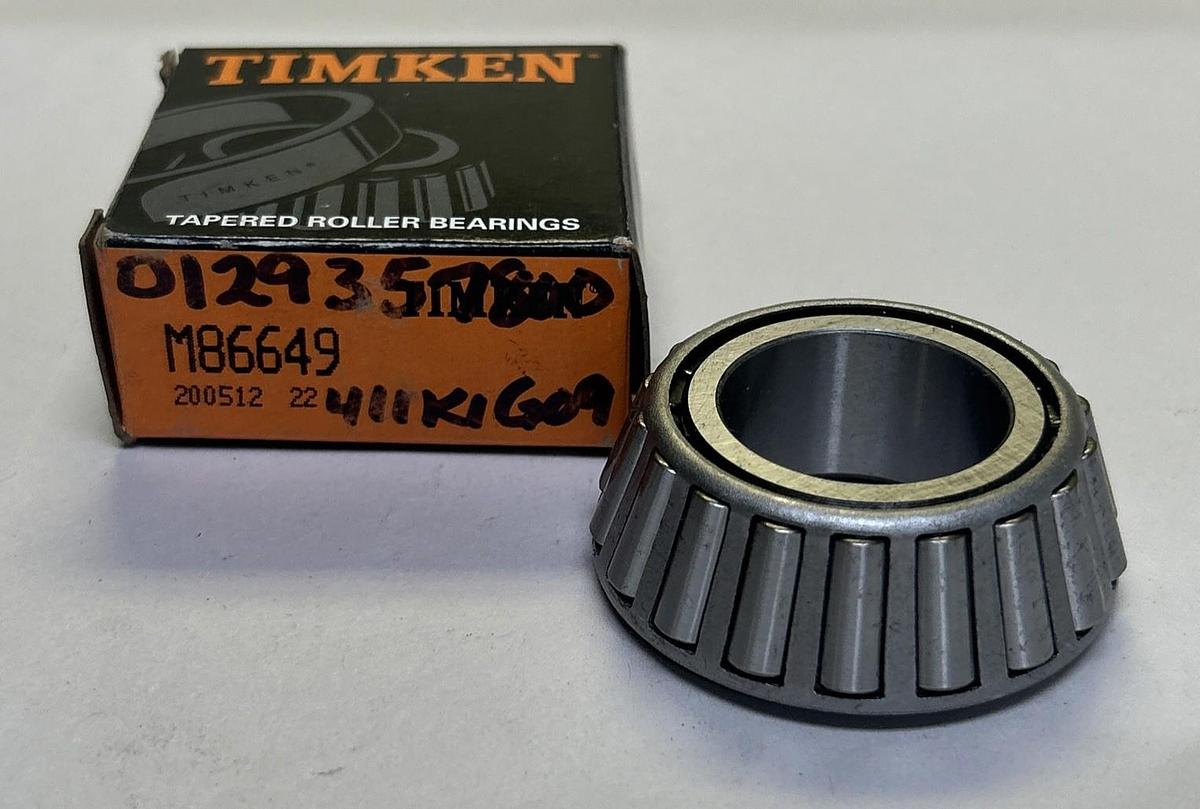 TIMKEN,M86649,ROLLER BEARING CONE NOS