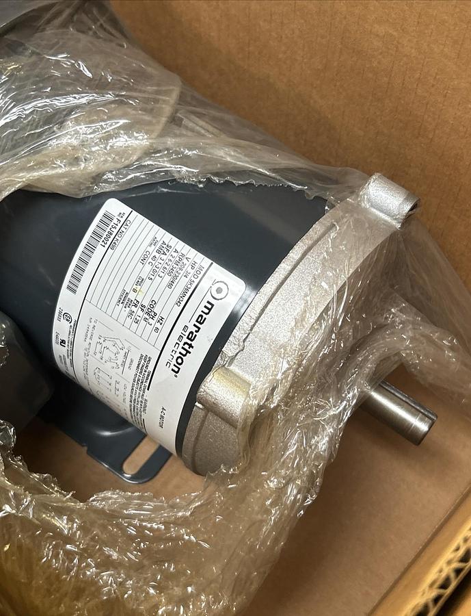 MARATHON,5K36MN342,MOTOR 3/4HP 3450RPM 208-230/460V 56C FRAME NOS