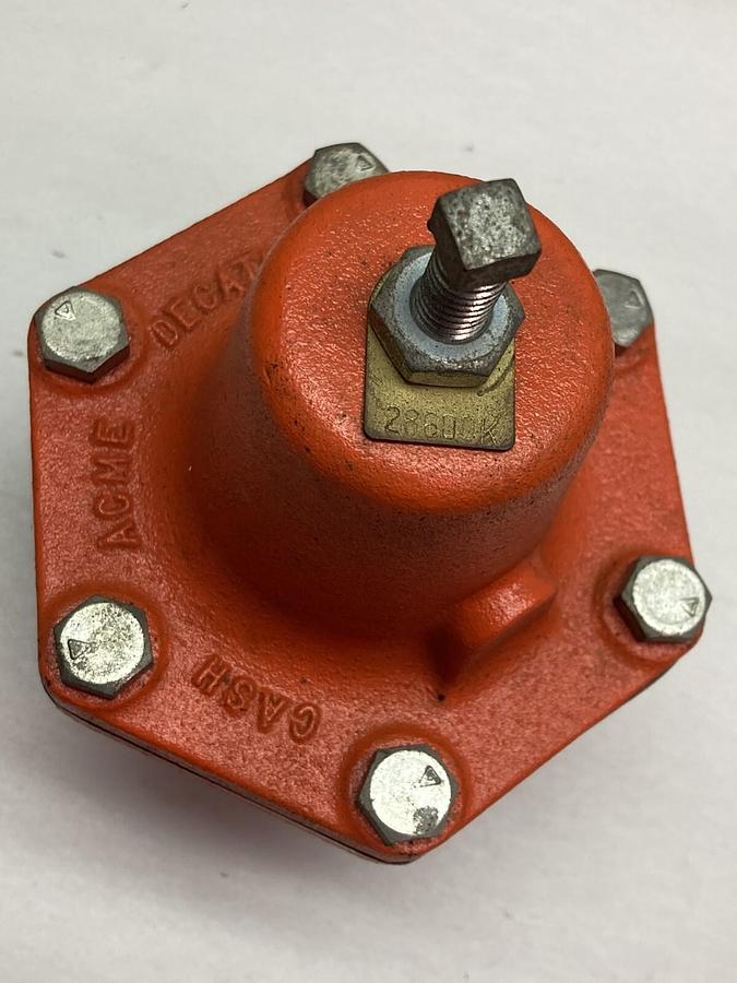 Cash Acme,28600K,Orange Pressure Regulator